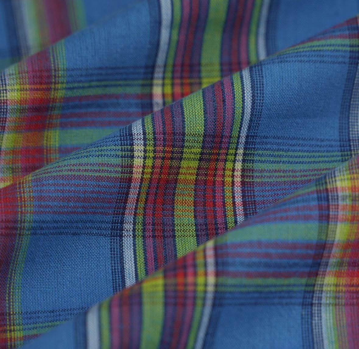 Made to Measure Madras Check Shirt — Italian Cotton | Charles Caine