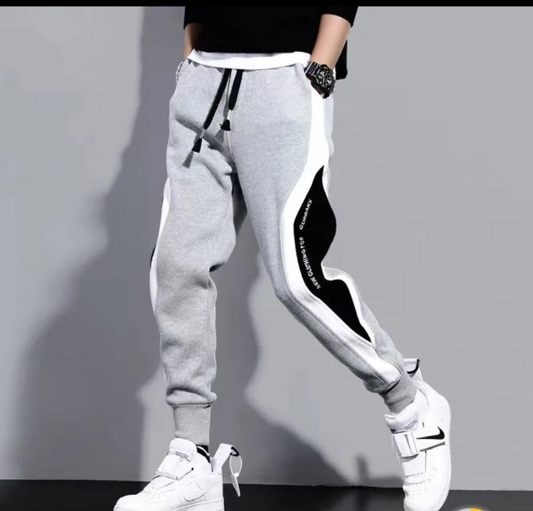 Mens casual sports pants running workout jogging sports trousers