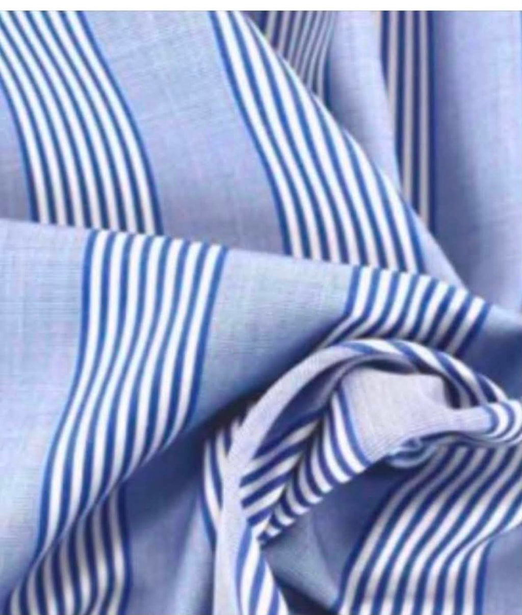 Made to Measure Twill & Textured Weave Shirt — Premium Cotton | Charles Caine
