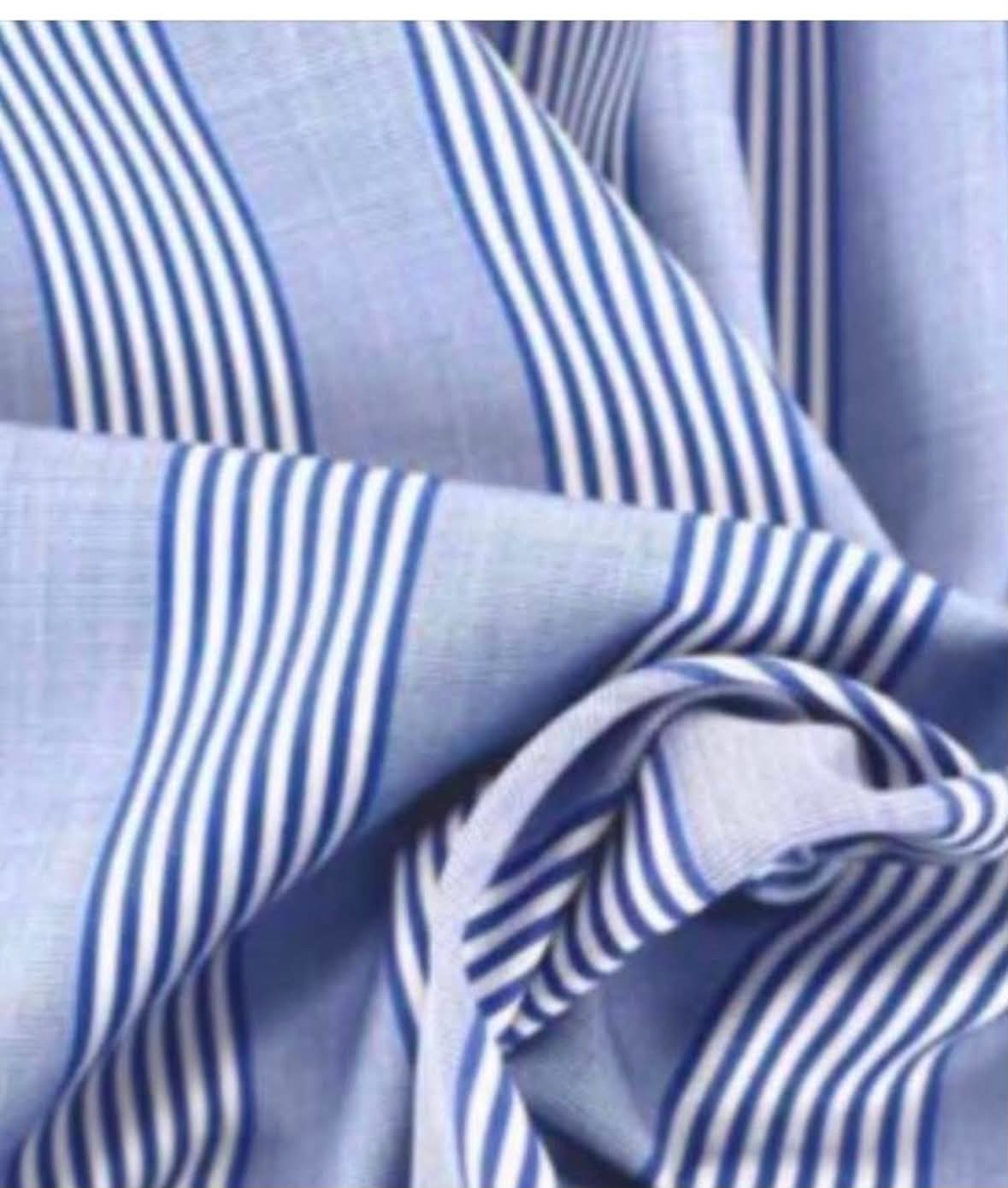 Made to Measure Twill & Textured Weave Shirt — Premium Cotton | Charles Caine