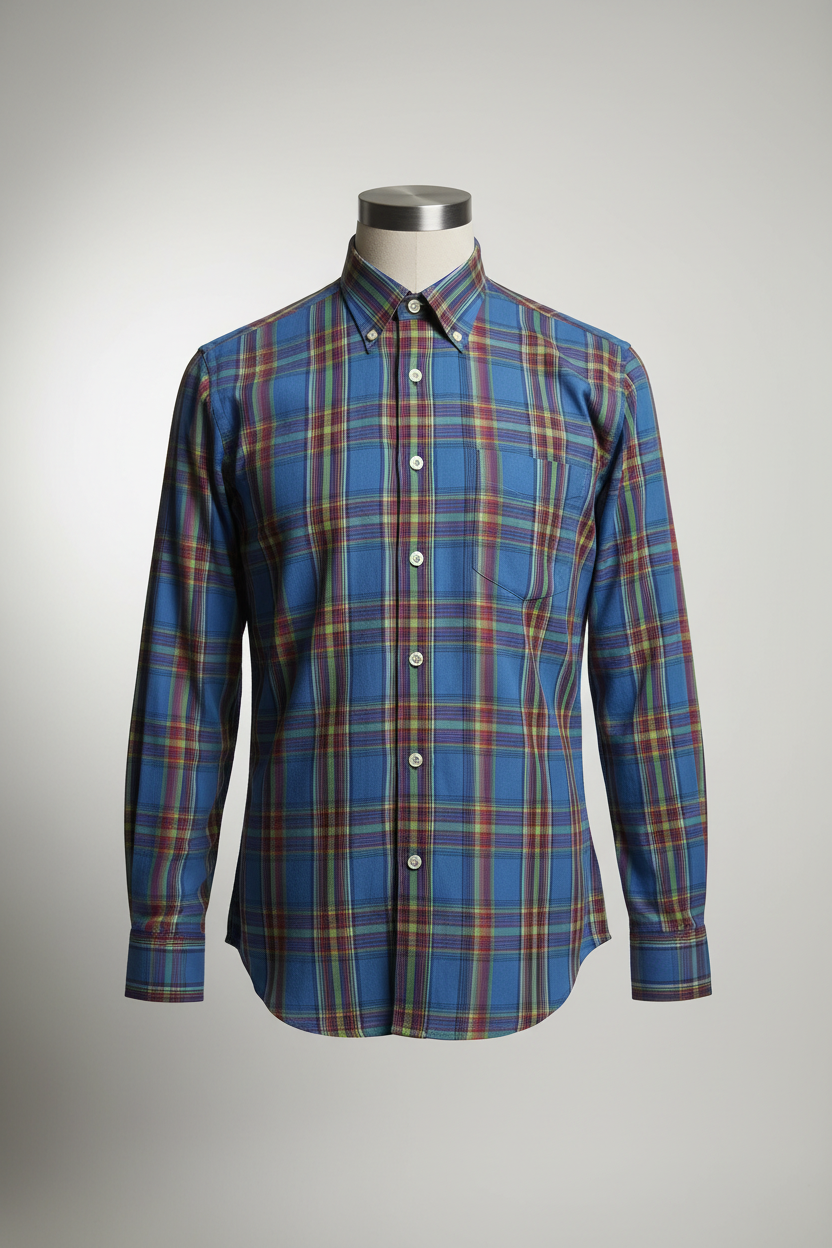 Madras Check Shirt — Studio